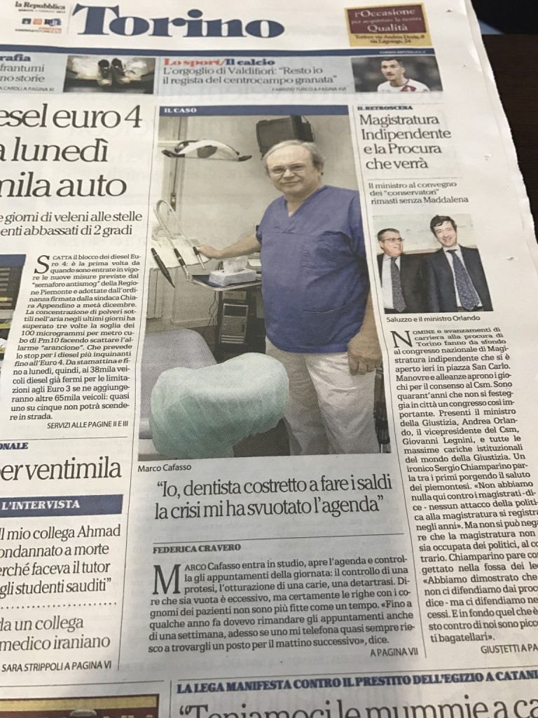 crisi - copertina La Repubblica
