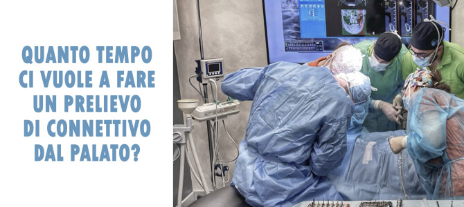 Quanto tempo ci vuole davvero a fare un prelievo di connettivo dal palato? Quanto tempo ci vuole davvero a fare un prelievo di connettivo dal palato?